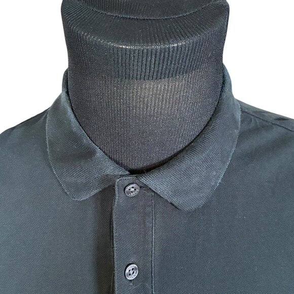 Boss Hugo Boss Men's Black Shot Sleeve Polo Shirt Medium - Picture 3 of 9